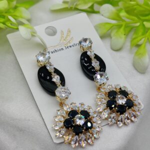 Golden Antique Earrings - Image 3