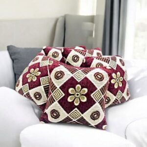 5-Piece Velvet Cushion Covers Set - Image 3