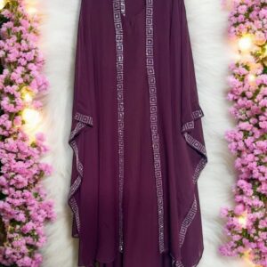 Kaifi & Filli Premium Hoodie Abaya - Image 4