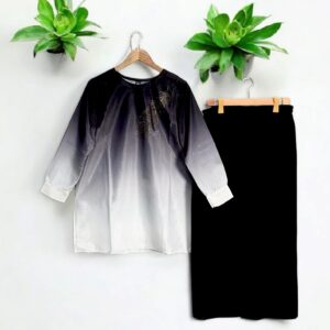 Graceful Glow – Grip Printed 2-Piece Set - Image 3