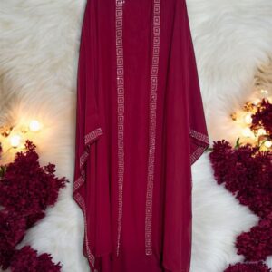 Kaifi & Filli Premium Hoodie Abaya - Image 5