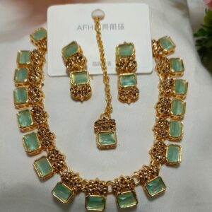 Indian Zircon Set – Premium Quality - Image 5